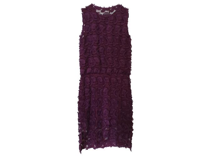 Vestido Samsoe & Samsoe Mayer de encaje morado Púrpura 