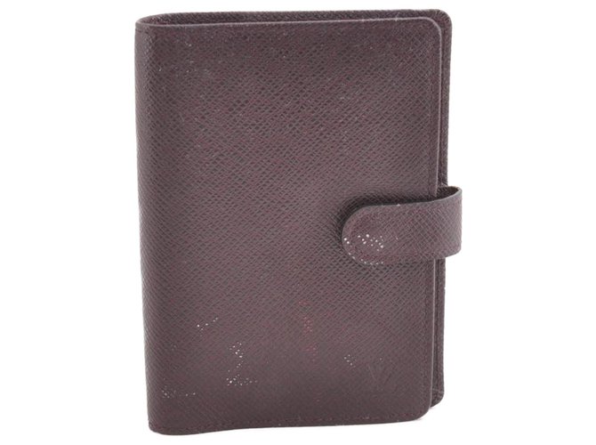 Louis Vuitton Agenda Cover Brown Leather  ref.224272
