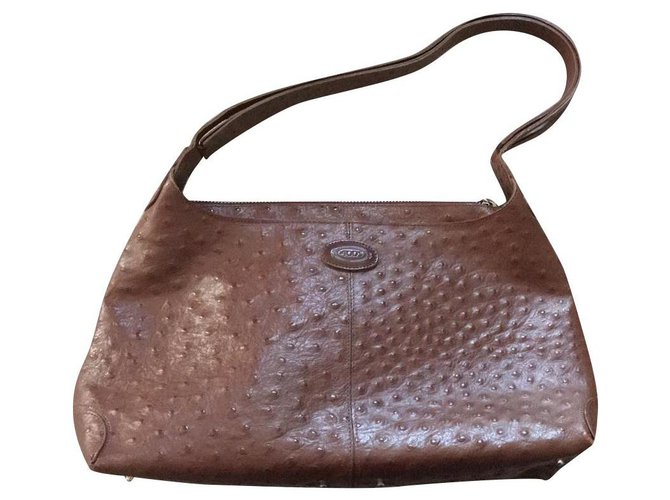 Tod's Handbags Brown Leather  ref.224281
