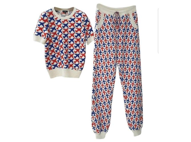 Abito con pantalone Chanel Airlines Multicolore