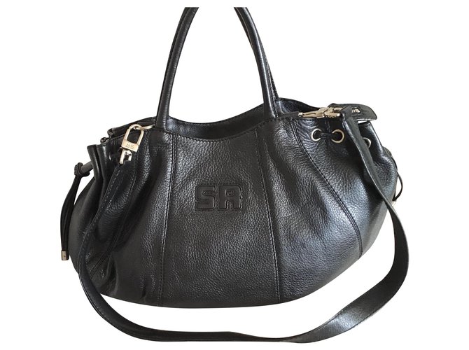 Sonia Rykiel Handbags Black Leather  ref.224517