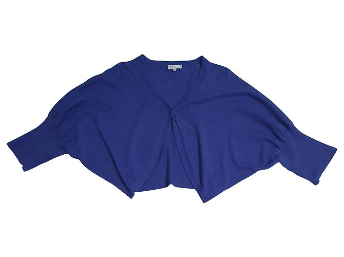 Eric Bompard Strickjacke lila aus Kaschmir und Seide XL