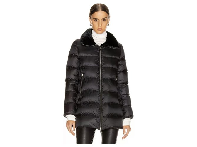 Moncler Torcon Black Polyester  ref.224581