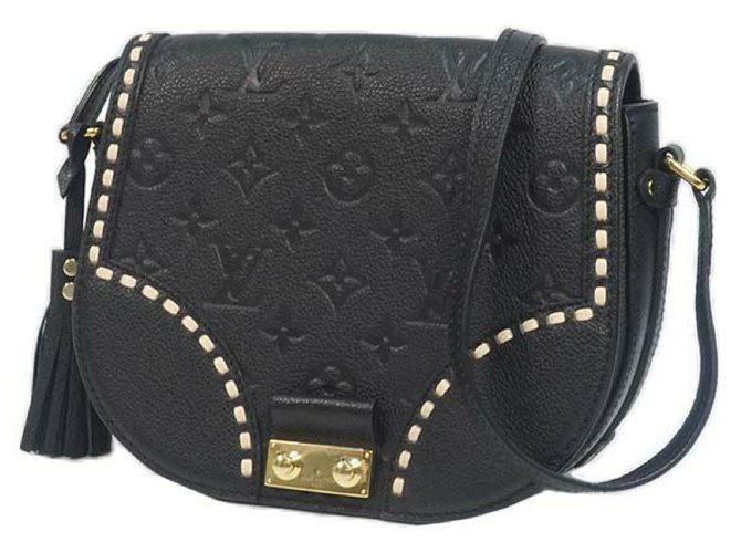Louis Vuitton Pochette Junot Bolso de hombro para mujer M43143 Noir Negro  ref.224786