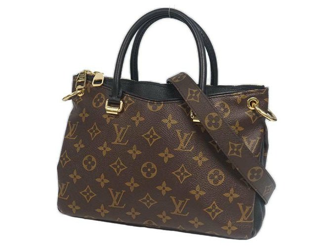 Louis Vuitton PallasBB Womens handbag M42960 Noir Black Cloth  ref.224787