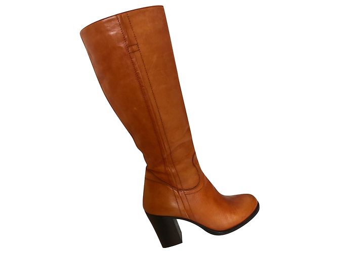 Botas Anita de couro marrom Paul Smith