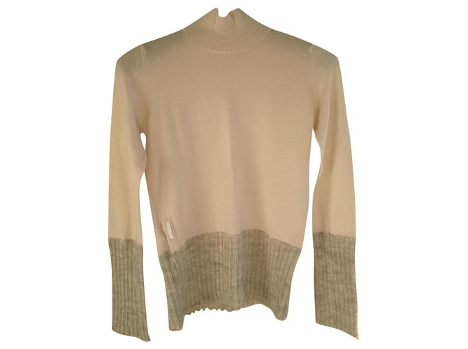 Prada Knitwear Cream Wool  ref.224859