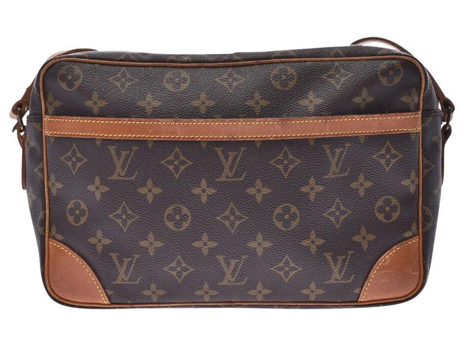 Louis Vuitton Trocadéro Brown Cloth  ref.224880