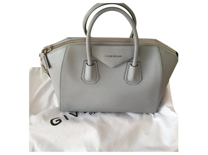 Givenchy Antigona Grey Leather  ref.225041