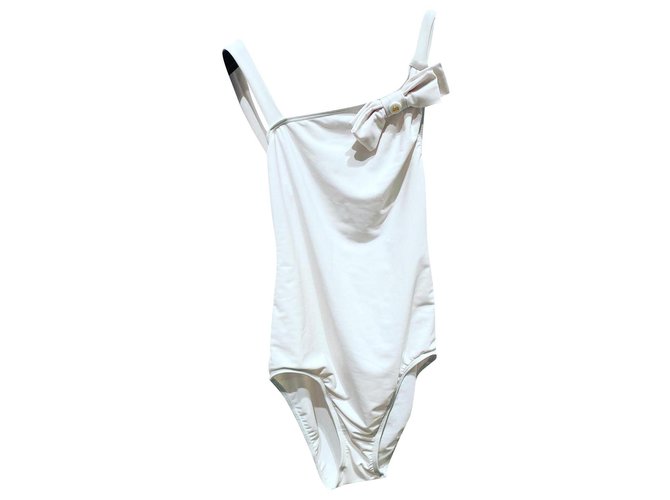 Chanel Swimwear White Cotton  ref.225169