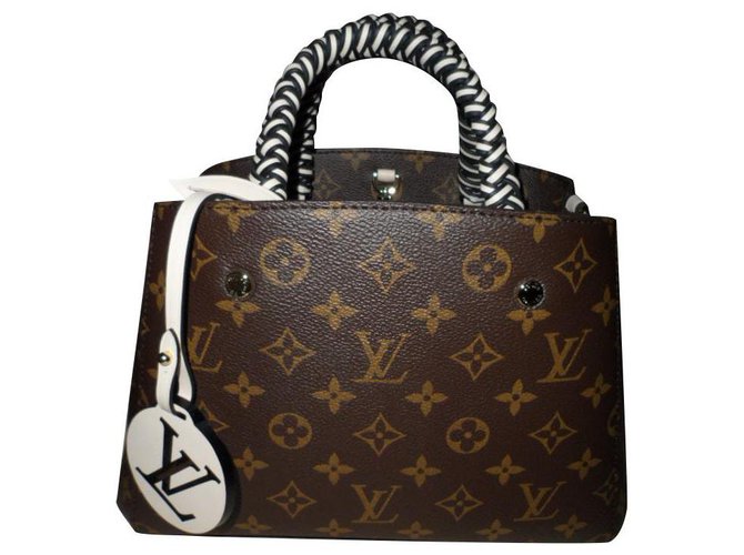 Louis vuitton monogram Brown Leather ref.364955 - Joli Closet