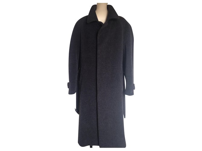 Gianfranco Ferré Men Coats Outerwear Grey Wool  ref.225230