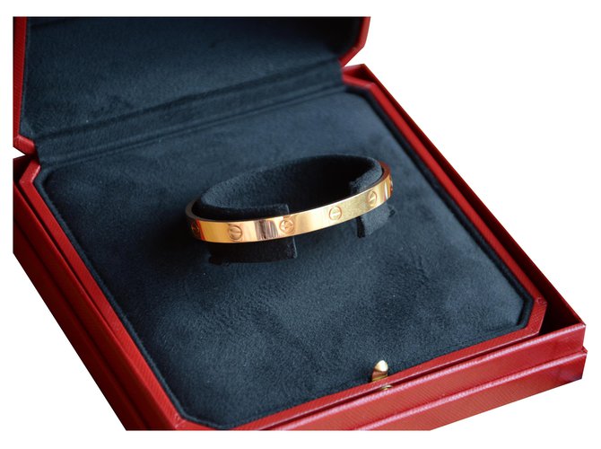 Bracciale Cartier Love in oro rosa D'oro  ref.225239