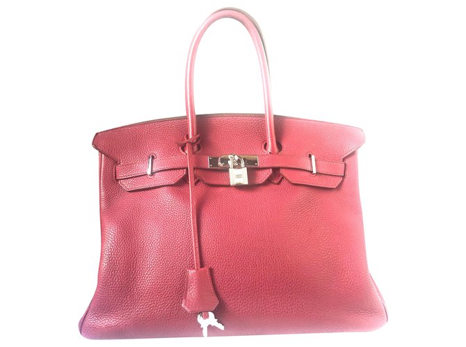 Hermès Birkin 35 Purple Leather  ref.225275