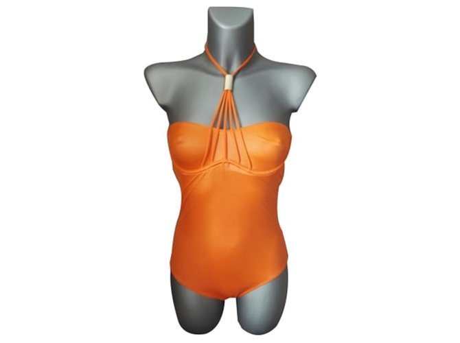 La Perla Swimwear Orange Polyamide  ref.225388