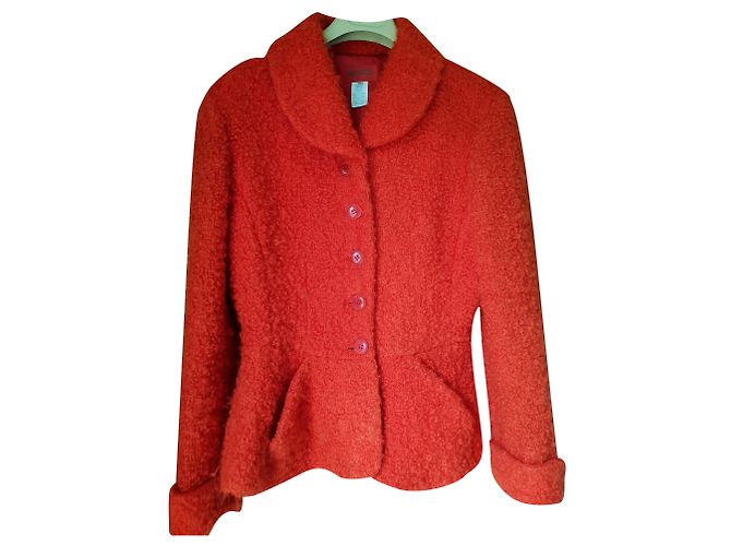 Kenzo Wolljacke Rot
