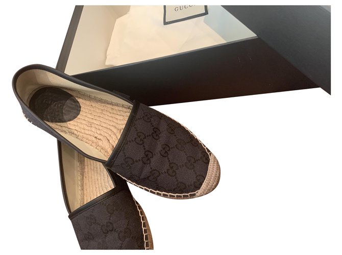 gucci black espadrilles