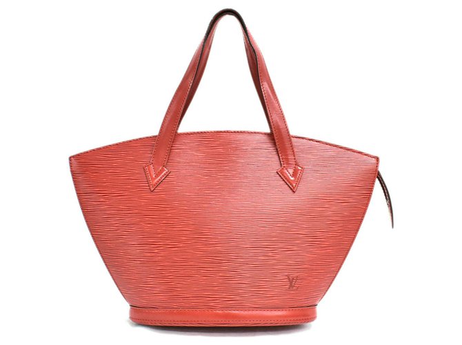 Louis Vuitton Saint Jacques Red Leather  ref.225683