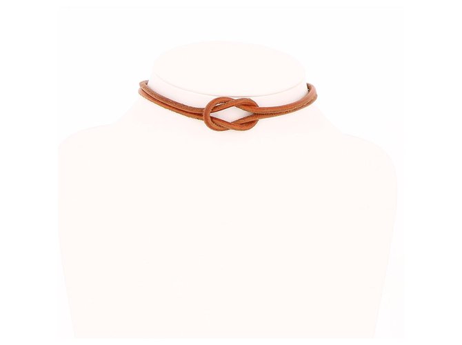 Hermès Hermes bracelet Brown Leather  ref.225709