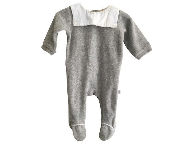 Jacadi Samtbody Grau