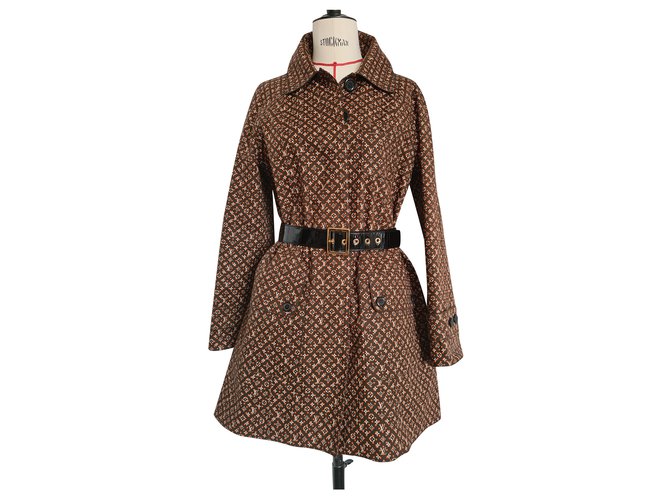 New Louis Vuitton trench coat never worn Brown Cotton ref.225818