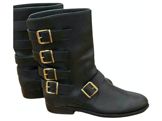 giuseppe zanotti boots yellow