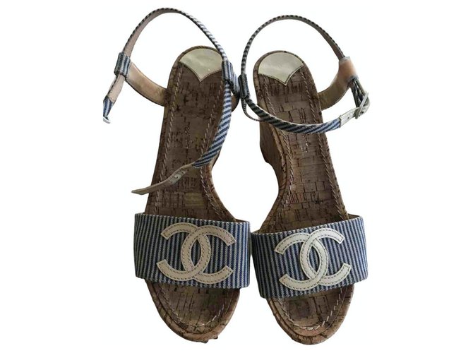 Chanel sandali Pelle  ref.226014