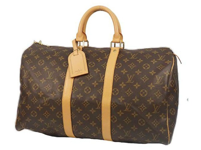 Louis Vuitton Keepall 45 unisex Boston bag M41428 Cloth  ref.226019