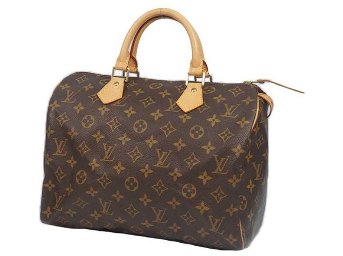 Louis Vuitton schnell 30 Damen Boston Tasche M.41108 Leinwand  ref.226021
