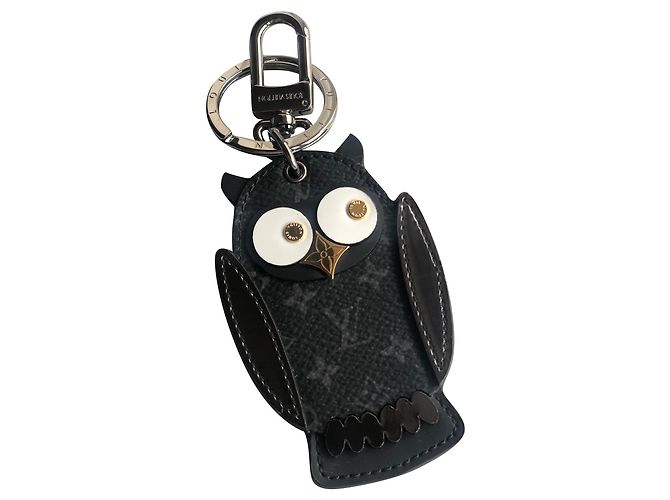 Louis Vuitton LV Owl chaveiro Cinza