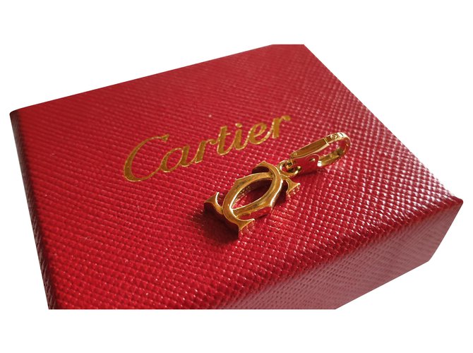 Cartier CC in Gelbgold 750/000 Golden Gelbes Gold  ref.225988