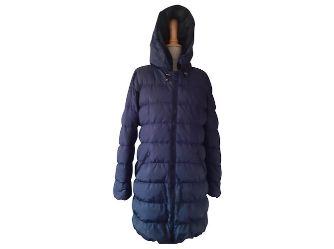 Maison Scotch Down Jacket Navy Blue