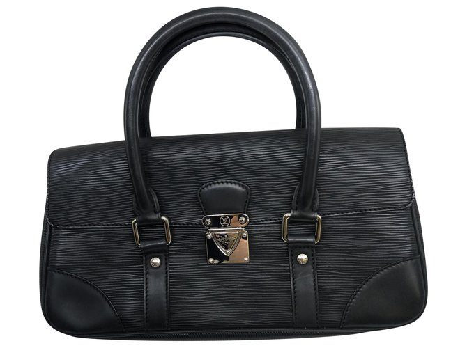 Louis Vuitton Segur Black Leather  ref.226098