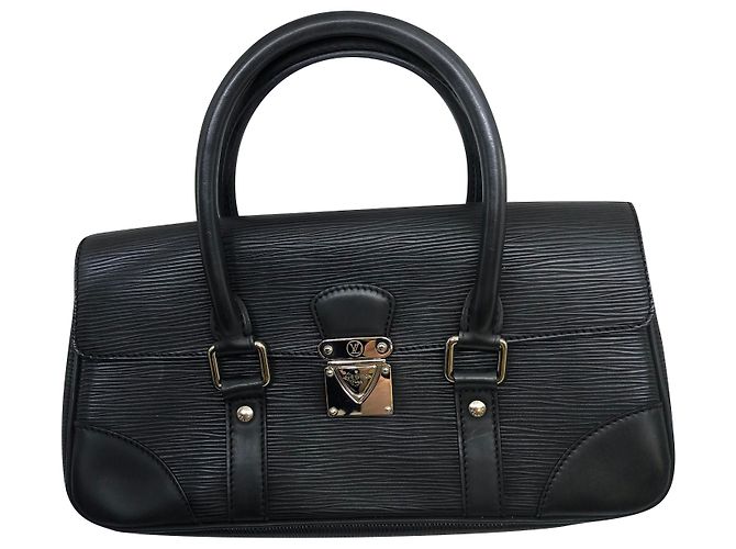 Louis Vuitton Borsa Segur in Pelle Epi Nera Nero