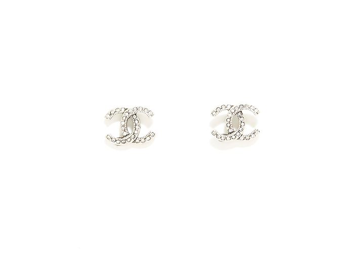 Chanel Silber cc m Strasssteine