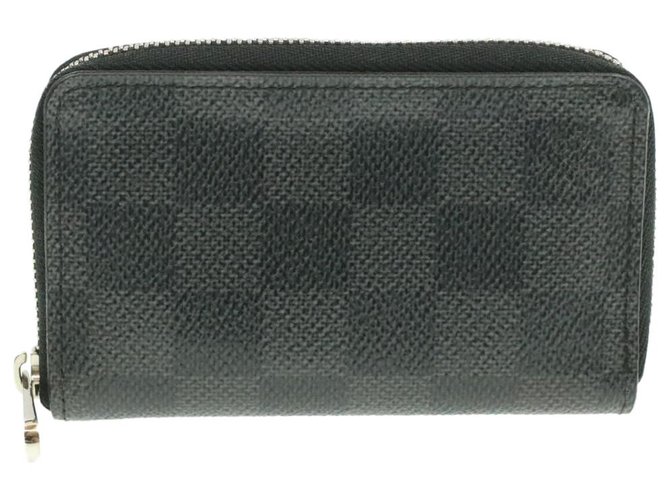 Louis Vuitton Zippy Wallet Toile Noir  ref.226282