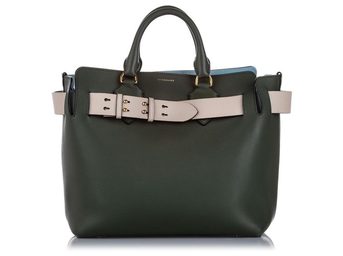 burberry green handbag