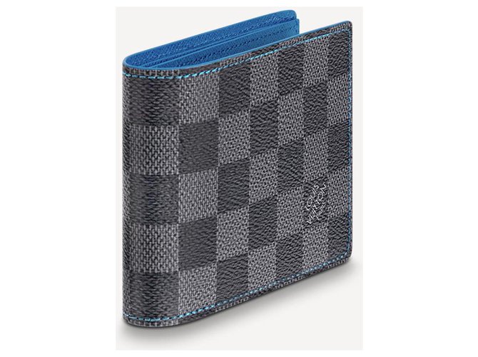 Louis Vuitton LV Slender wallet new Grey Leather ref.226422 - Joli