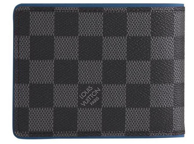 Louis Vuitton Damier Graphite Pattern Leather Multiple Wallet