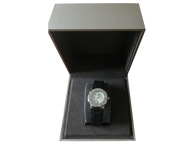 Relógio Chaumet Class One 622C em aço preto Negro