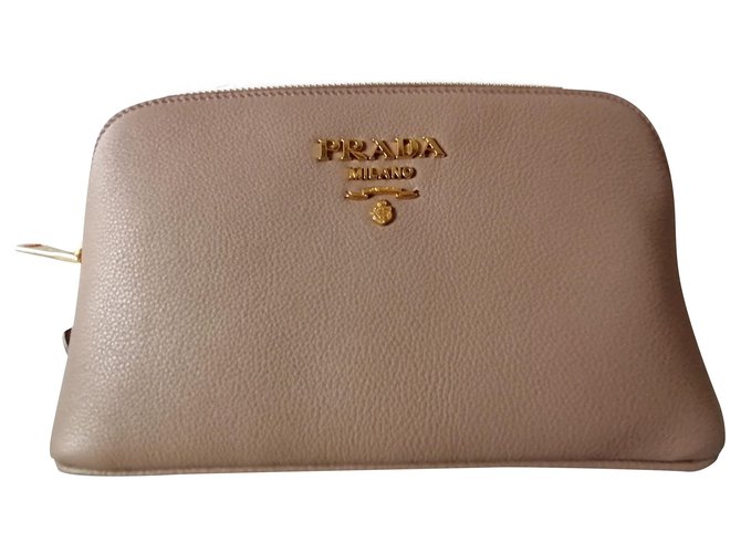 Prada wallet Beige Leather  ref.226494