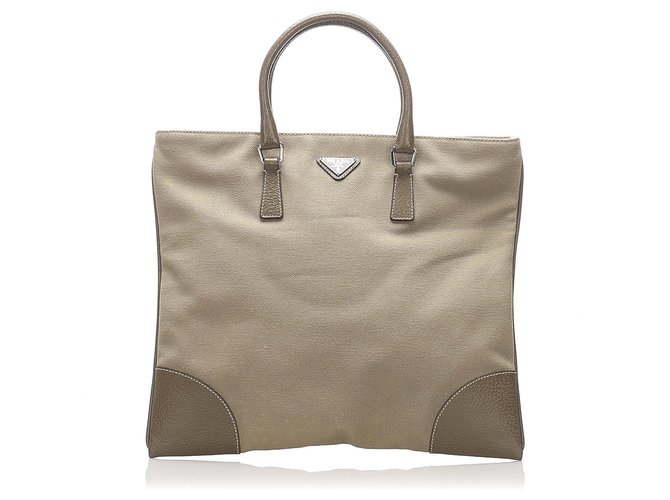 dark green canvas tote bag