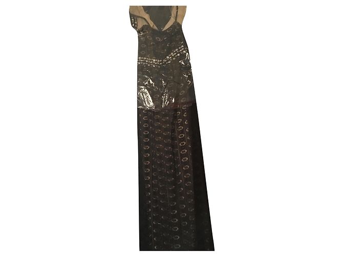 Chanel Yigal Azrouel Seidenkleid Schwarz