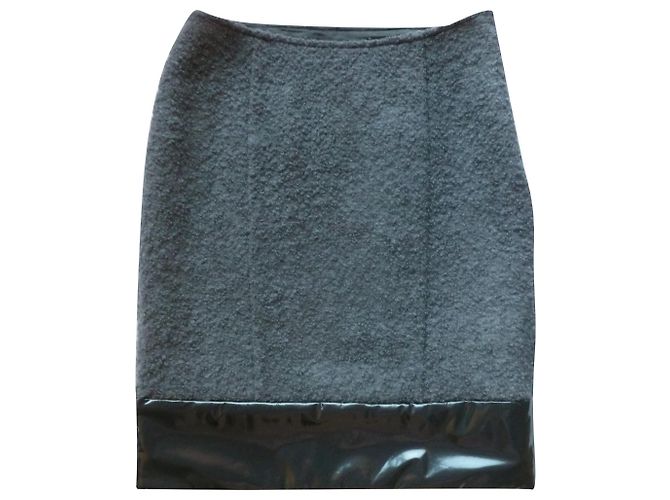 Wool blend skirt PENNYBLACK Dark grey