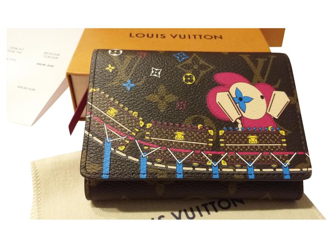 Louis Vuitton Victorine Wallet. Weihnachtskollektion 2020 Gold hardware  ref.227104