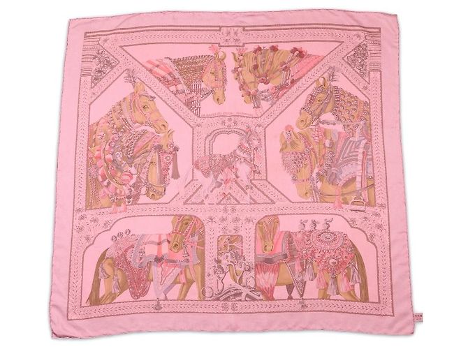 Hermès La Danse du Cheval Marwari Rosa