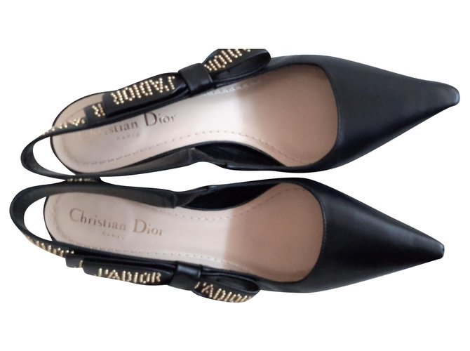 Christian Dior J'adior Black Leather  ref.227151