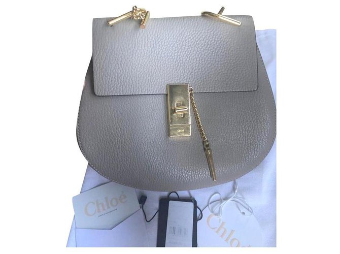 Chloé Handbags Grey Leather  ref.227195