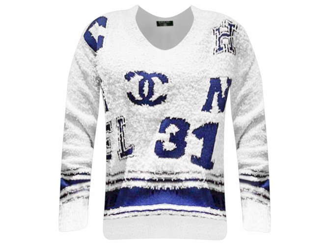 Chanel RARE CC logo sweater Multiple colors Cotton  - Joli Closet