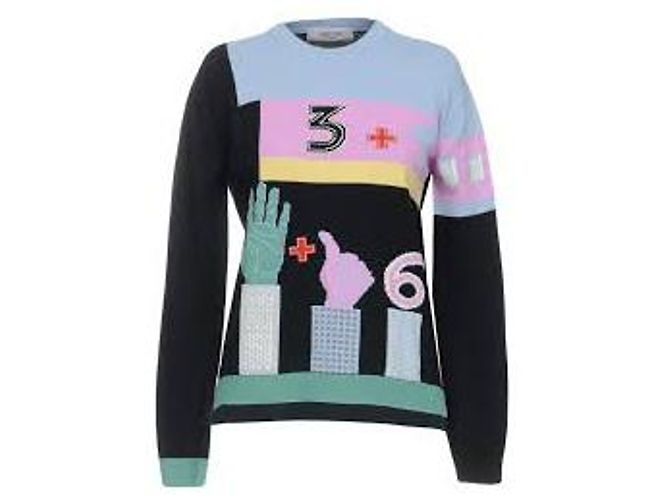 Valentino Zählen 6 Jersey,  Größe XS. Mehrfarben